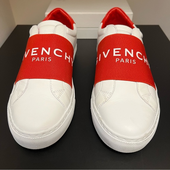 Givenchy Red/White Shoes | Urban Street Sneakers | Size 37.5 - Picture 5 of 10